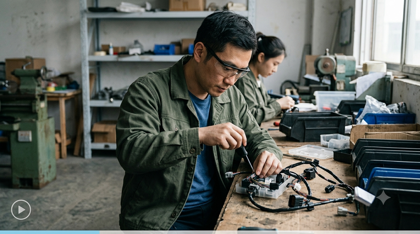 AI video for training — workshop fabrication